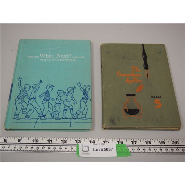 (2X THE MONEY) The Canadian Speller Grade 5 and The New What's Next Part One Kids Books