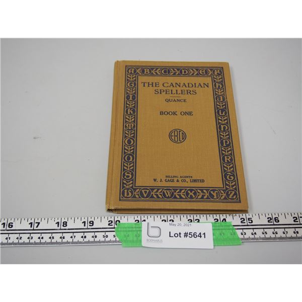 The Canadian Spellers Book 1 1946