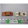 Image 2 : Dinky Toys Ford GT Race Care (Wheel Melted) Plus Dinky Toys Hillman Minx Car