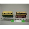 Image 1 : (2X THE MONEY) Dinky Toys Buses (Each 4" Long)