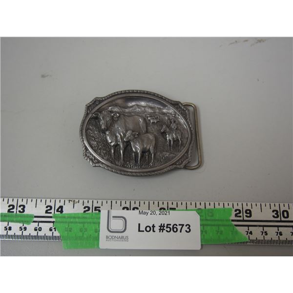 Bovaid Belt Buckle
