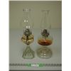 Image 1 : (2X THE MONEY) Vintage Oil Lamps (2)