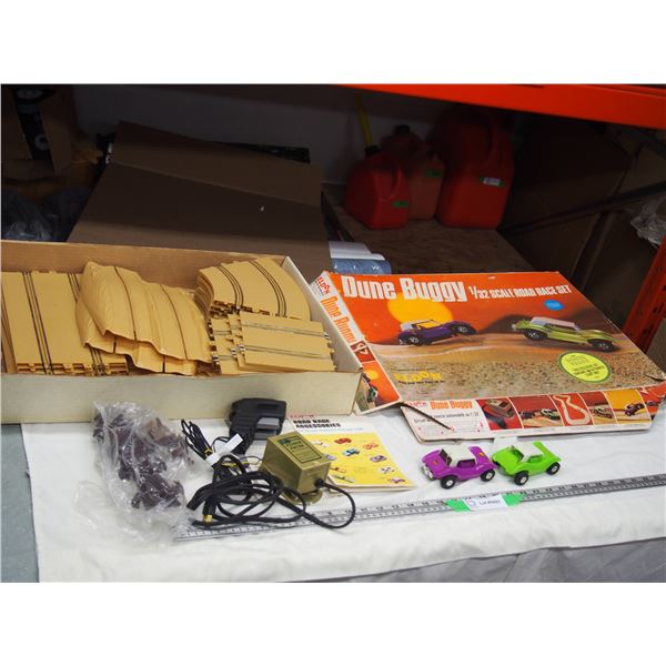 Eldon Dune Buggy 1/32 Scale Road Race Set In Box (Not Tested)