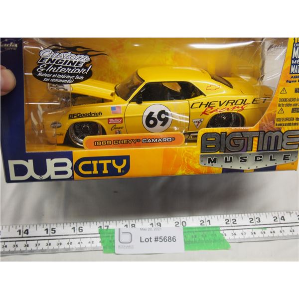 Big Time Muscle Jada Toys 1/24 1969 Chev Camaro (NIB)