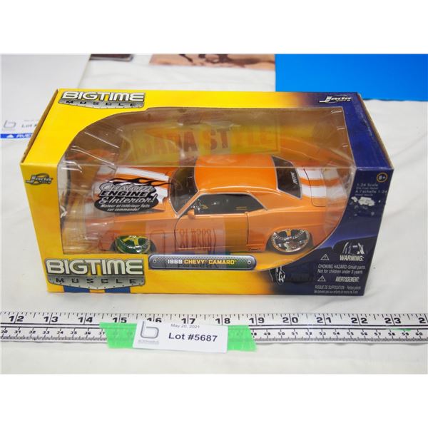 Big Time Muscle Jada Toys 1/24 1969 Chev Camaro (NIB)