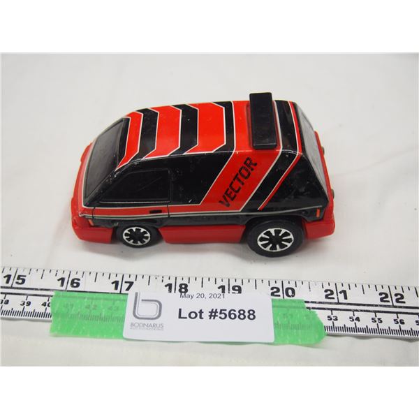 Tonka 1984 Wind Up Toy (Push Forward To Wind Up) (Not Tested) (5" L) Toy Van