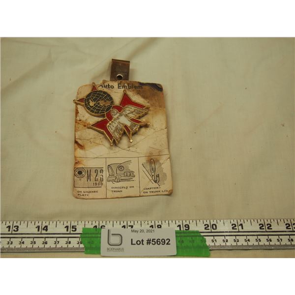Vintage Auto Emblem (NOS)