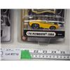 Image 3 : Muscle Machines 1/64 63 Corvette, 70 Plymouth Cuda (NIB) 2