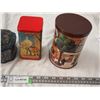 Image 3 : Lot of 4 Collectible Tins