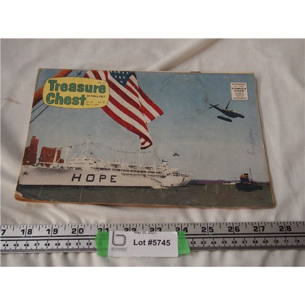 1967 Treasure Chest Comic