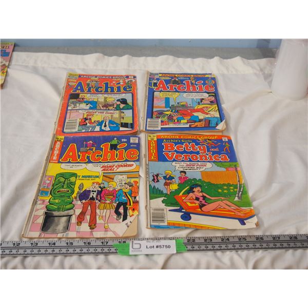 25, 50, 60 and 75 Cent Archie Comics