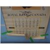 Image 3 : The Royal Bank of Canada 1940 Calendar (Poor Condition) (4 Pages)