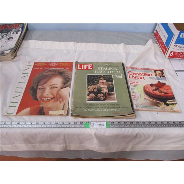 Chatelaine 1962, Life 1967 Magazines