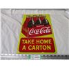 Image 1 : Coca Cola Tin Sign (11.5" x 17)