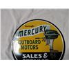 Image 2 : Mercury Outboard Tin Sign (12" Diameter)
