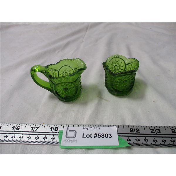 Vintage? Green Cream and Sugar