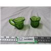 Image 1 : Vintage? Green Cream and Sugar