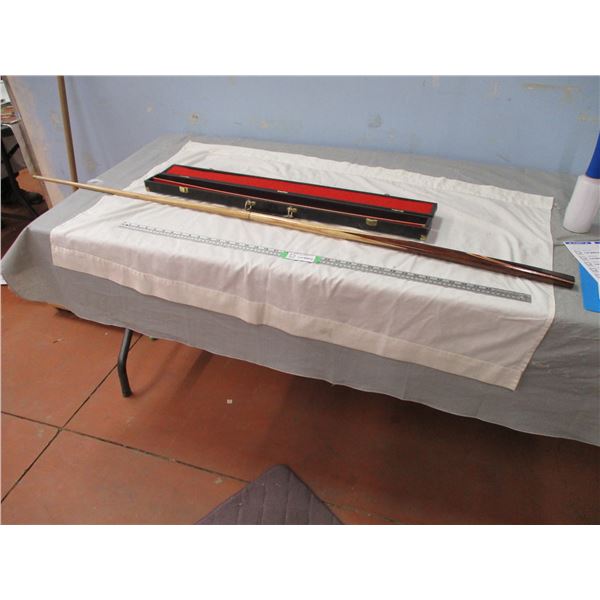 Pool Cue In Case
