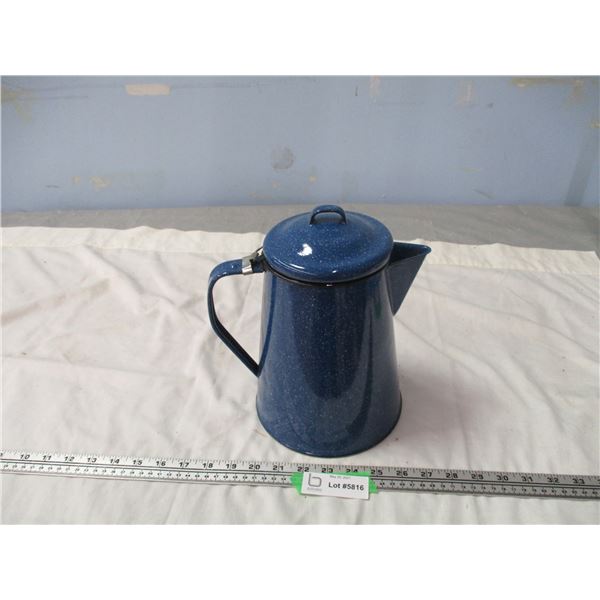 Vintage Enamel Kettle