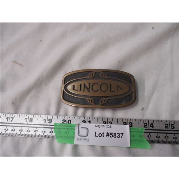 Lincoln Belt Buckle