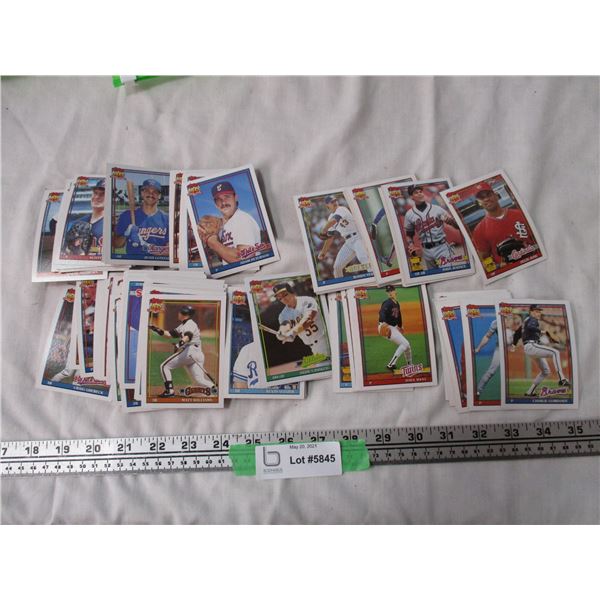 Topps 1991 Baseball Cards