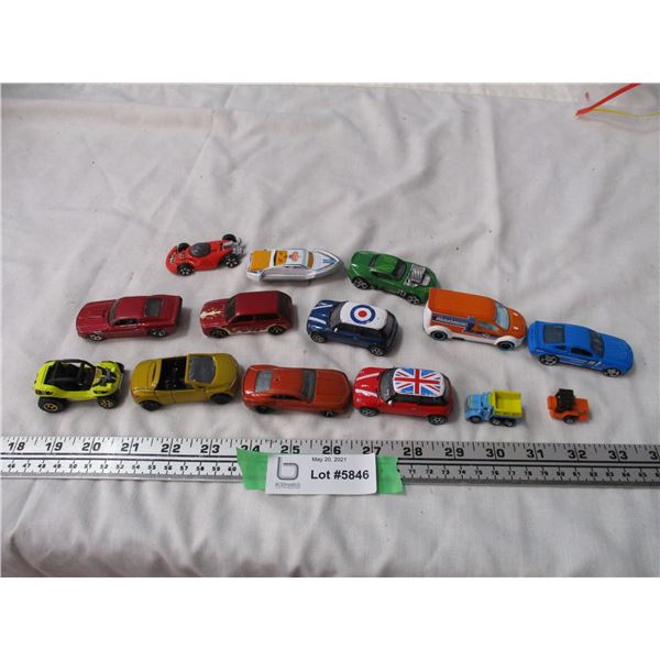 Lot of Hot Wheels Cars