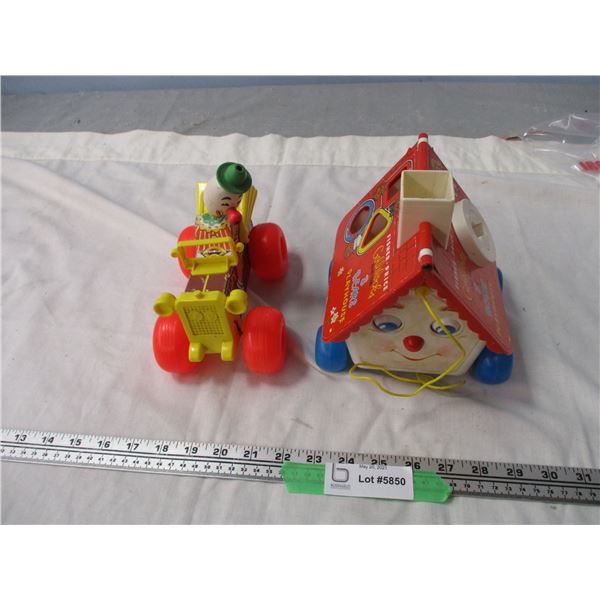 (2X THE MONEY) Fisher Price Noise Maker Toys