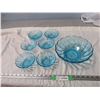 Image 1 : Set of 7 Blue Bowls