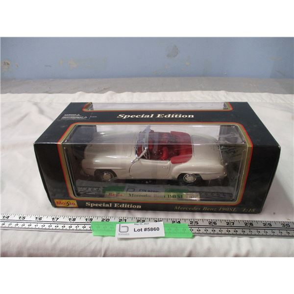 Maisto 1/18 Scale Mercedes Benz 190 SL NIB