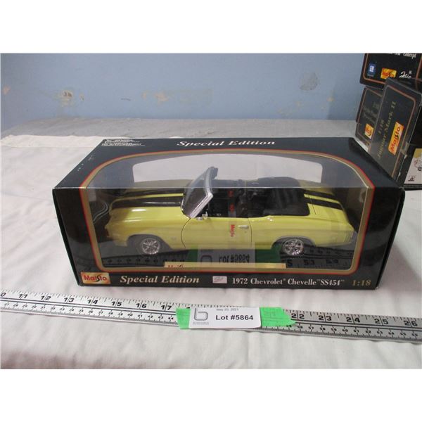Maisto 1/18 1972 Chev Chevelle SS454 NIB