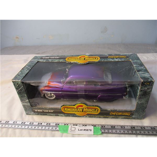 Ertl American Muscle 49 Merc Lead Sled 1/18 NIB