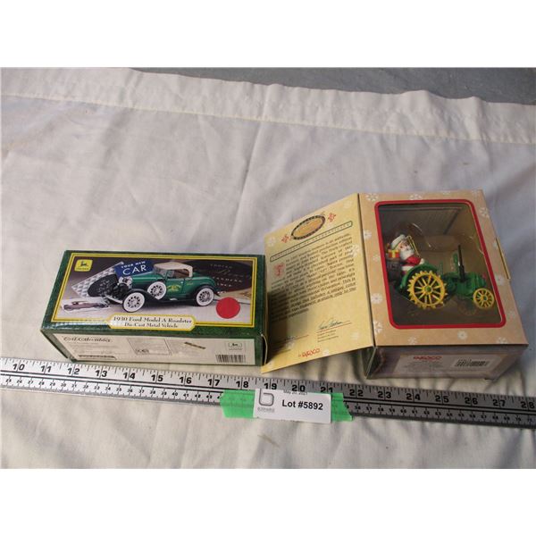 John Deere Treasury Masterpiece Editions Christmas Decorations Plus John Deere Die Cast 1930 Roadste