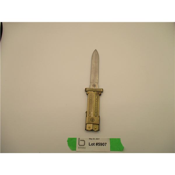 Folding Knife with Nazi Marking