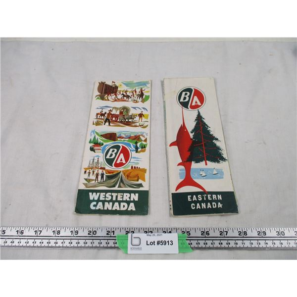 (2X THE MONEY) B/A Road Maps 1953, 1958