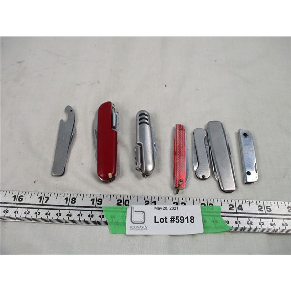Lot of Pocket Knives