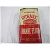 Image 2 : Rare GM Motorco Hydraulic Brake Fluid One Imperial Quart Tin Early 1900's