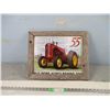 Image 1 : Massey Harris 55 Tin Picture Framed In Barn Wood (15 1/4" x 19")