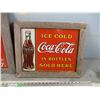 Image 2 : (2X THE MONEY) Coca Cola Tin Pictures Framed In Barn Wood (15" x 18.5" (16" x 19 1/4")