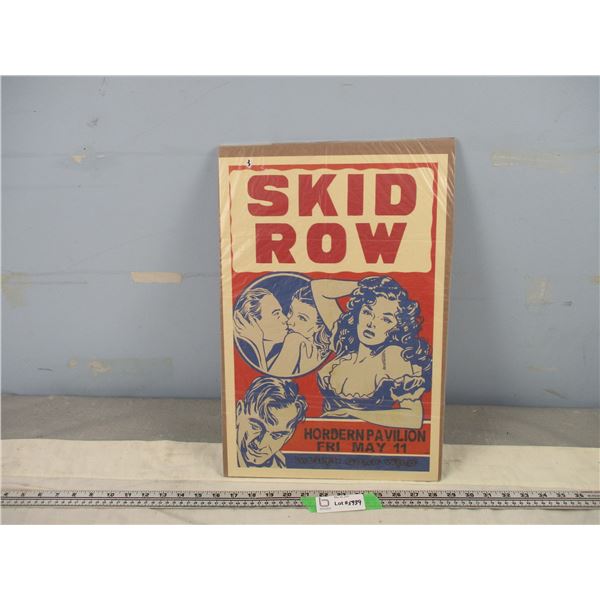 Skid Row Concert Poster (12 x 18)