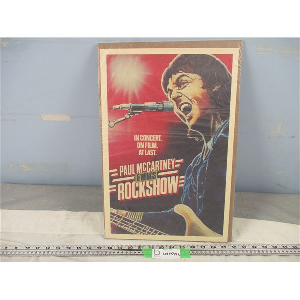 Paul McCartney Concert Poster (12x18)