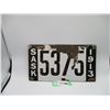 Image 1 : 1913 Sask Porcelain Licence Plate