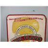 Image 2 : Vintage Wheel Pool Flour Tin Sign (Repainted)