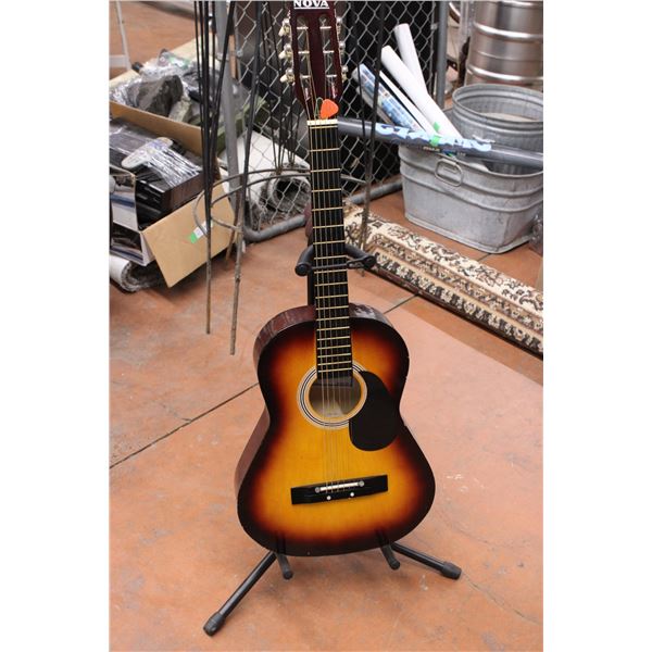 Nova Guitar with Stand and Picks