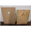 Image 4 : 2 Large Pictures in Frames