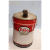 Image 2 : Gasoline Pails One Is Esso