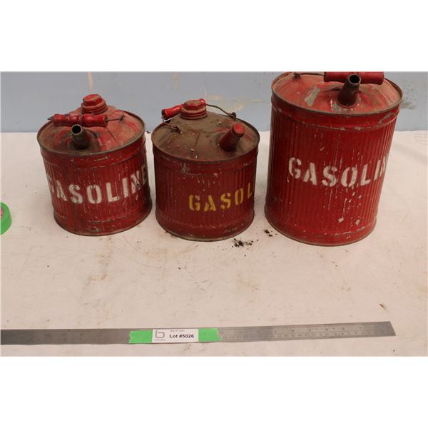 (3X THE MONEY) Gasoline Cans