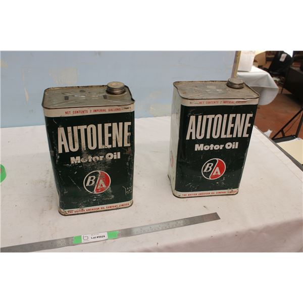 (2X THE MONEY) B/A Autolene 2 Gallon Tins