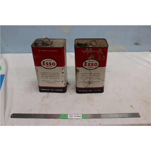 Imperial Esso Products 1 Gallon Tins