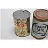 Image 3 : Crescent Golden Motor Oil Tin Quaker State And Penzoil Tins