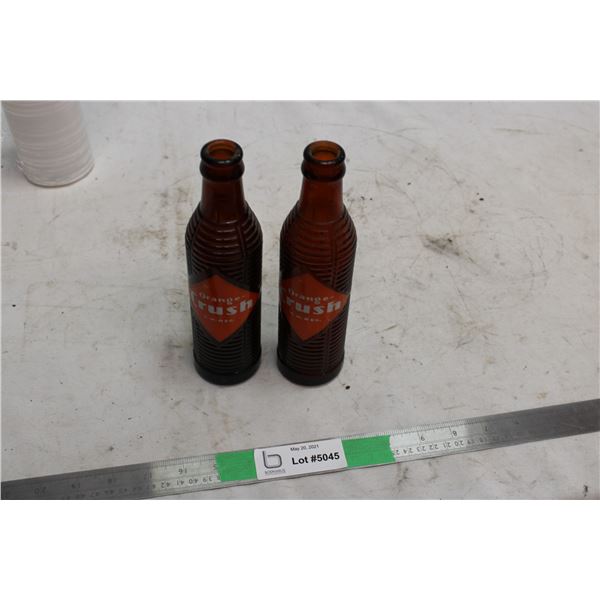 Vintage Orange Crush Bottles
